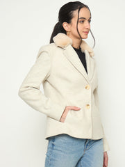 Madame Ladies Western Short Coat M5W20535 001 Beige