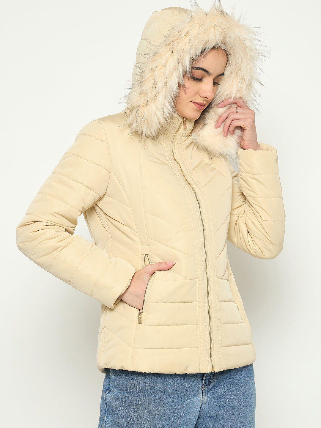 Madame Ladies Western Jacket M5W19038 001 Beige