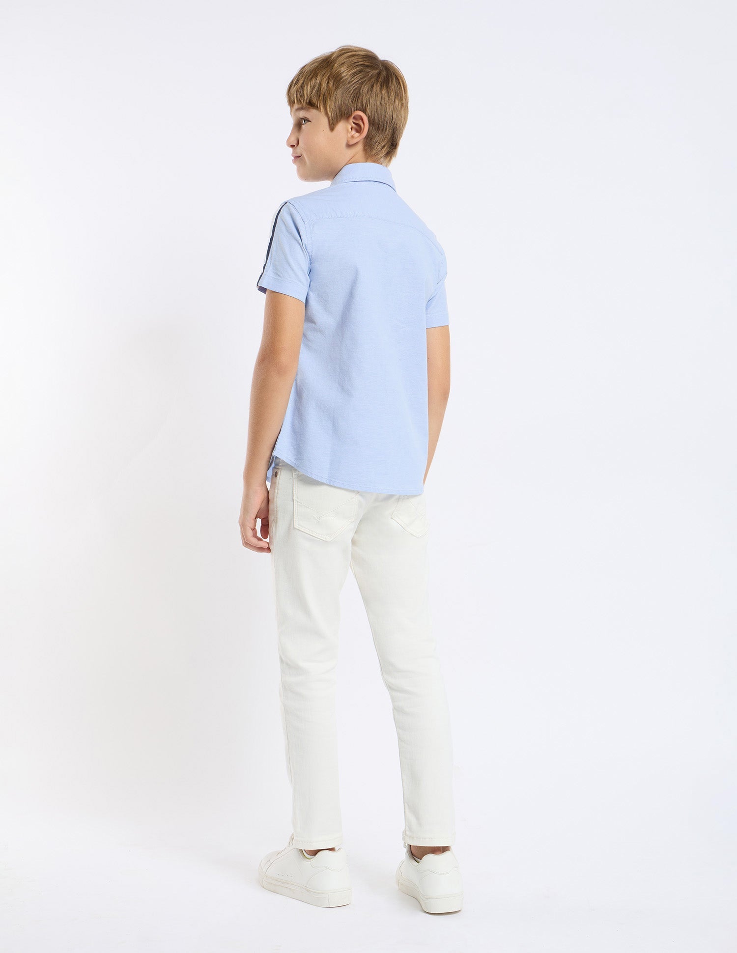 U.S.POLO KIDS BOYS SHIRT H/S UKSHT1381