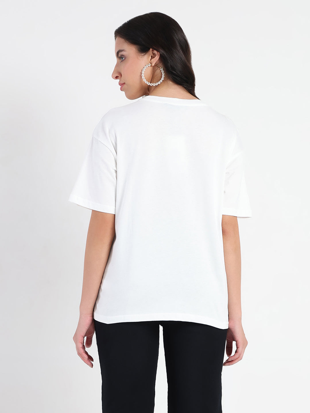 Madame Ladies Western Top H/S M5S11260 040 White