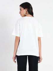 Madame Ladies Western Top H/S M5S11260 040 White