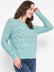 Madame Sea Green Sweater