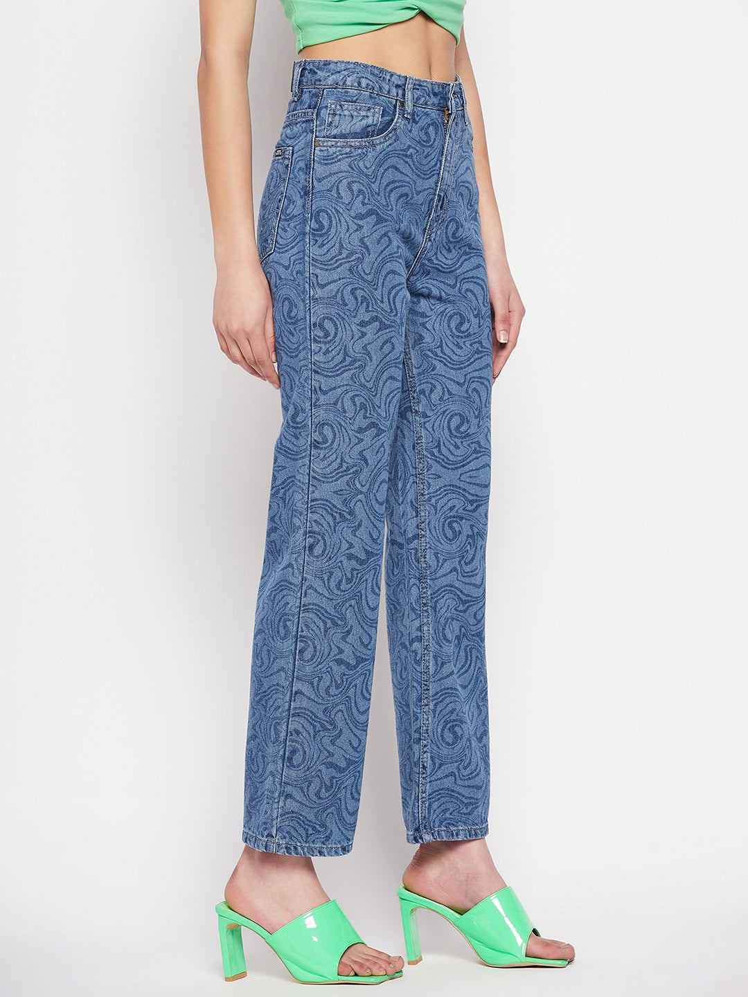 Madame Ladies Western Jeans M3S24261 003 Blue