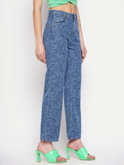 Madame Ladies Western Jeans M3S24261 003 Blue