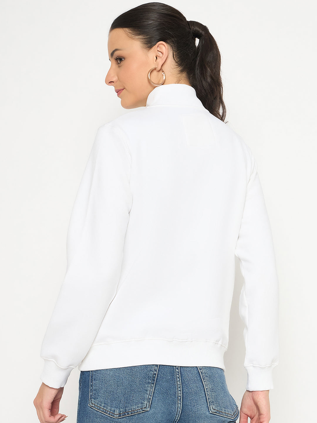 Madame Ladies Western Sweat Shirt M4W22002 040 White
