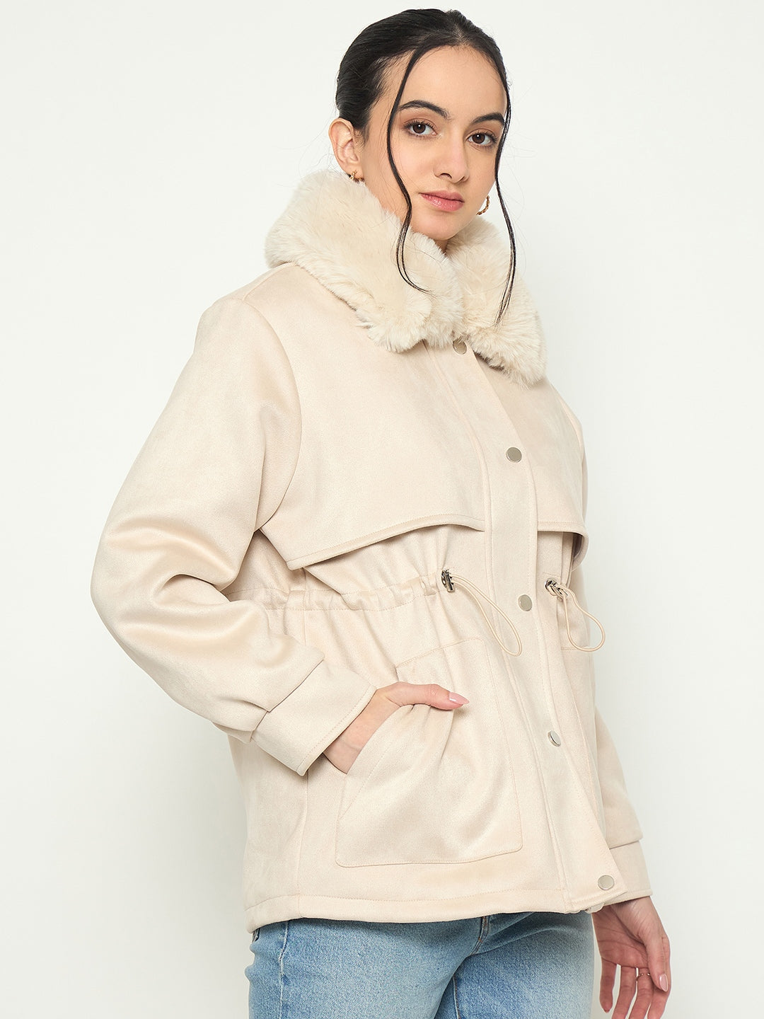 Madame Ladies Western Jacket M5W19032 001 Beige