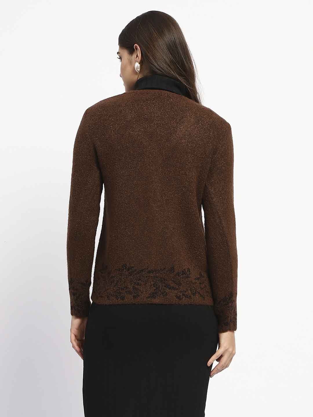Madame Ladies Western Cardigan M4W70020 004 Brown