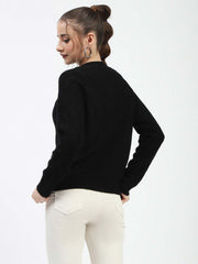 Madame Ladies Western Woolen Top M4W17126 002 Black