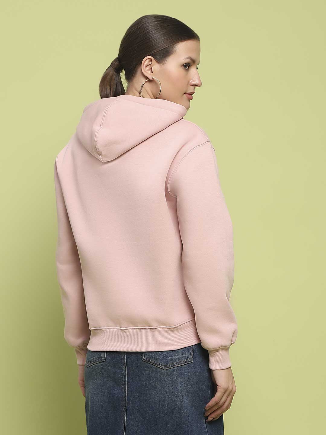 Madame Ladies Western Sweat Shirt M4W22421 575 Dusty Pink