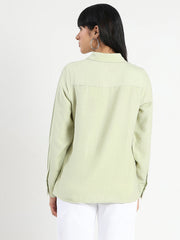 Madame Ladies Western Top H/S M5S18263 388 Apple Green