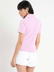 Madame Ladies Western Top H/S M5S11005 031 Pink