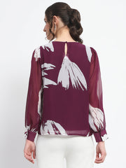 Madame Ladies Western Top F/S M4W18629 127 Plum