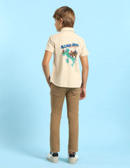 U.S.POLO KIDS BOYS SHIRT H/S UKSHT1389