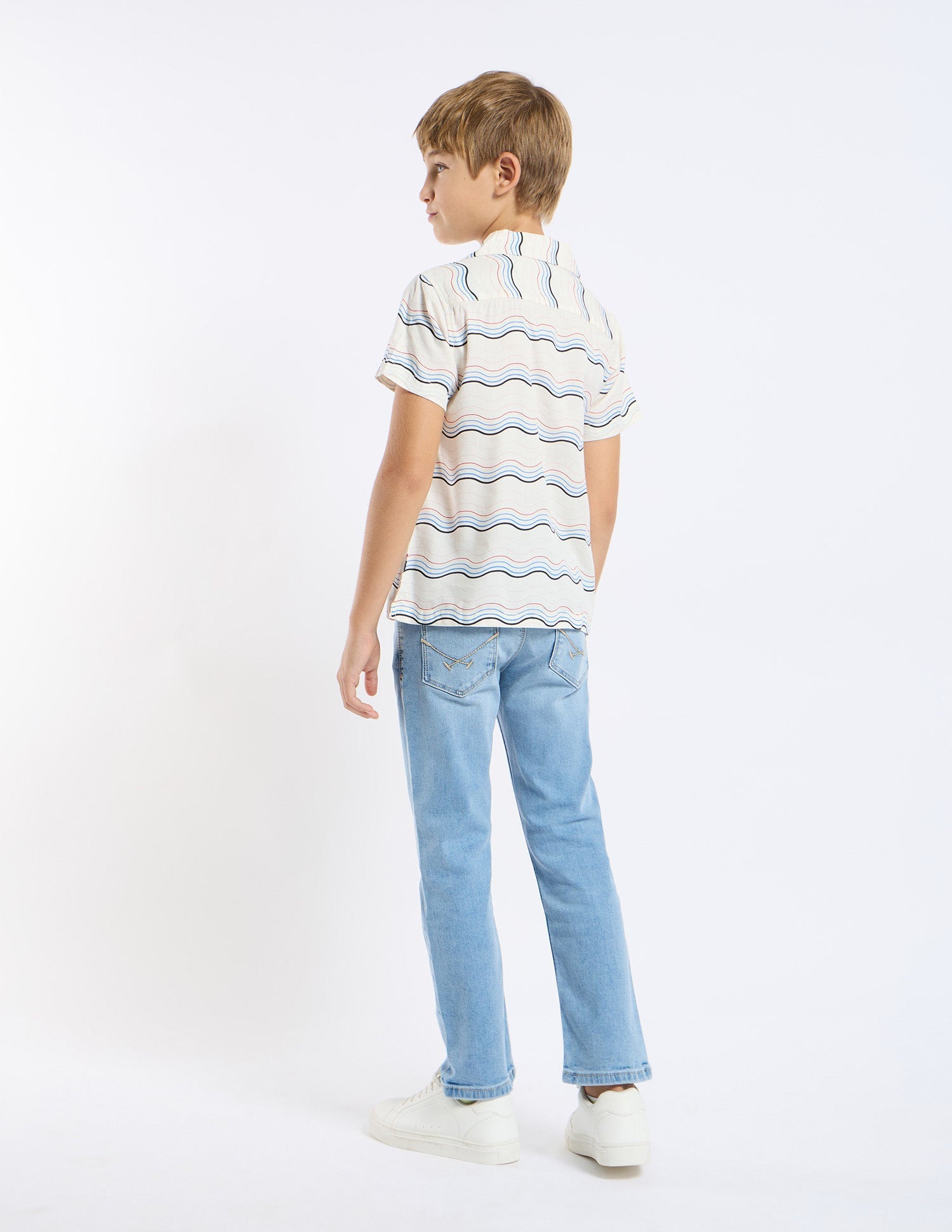 U.S.POLO KIDS BOYS SHIRT H/S UKSHT1372