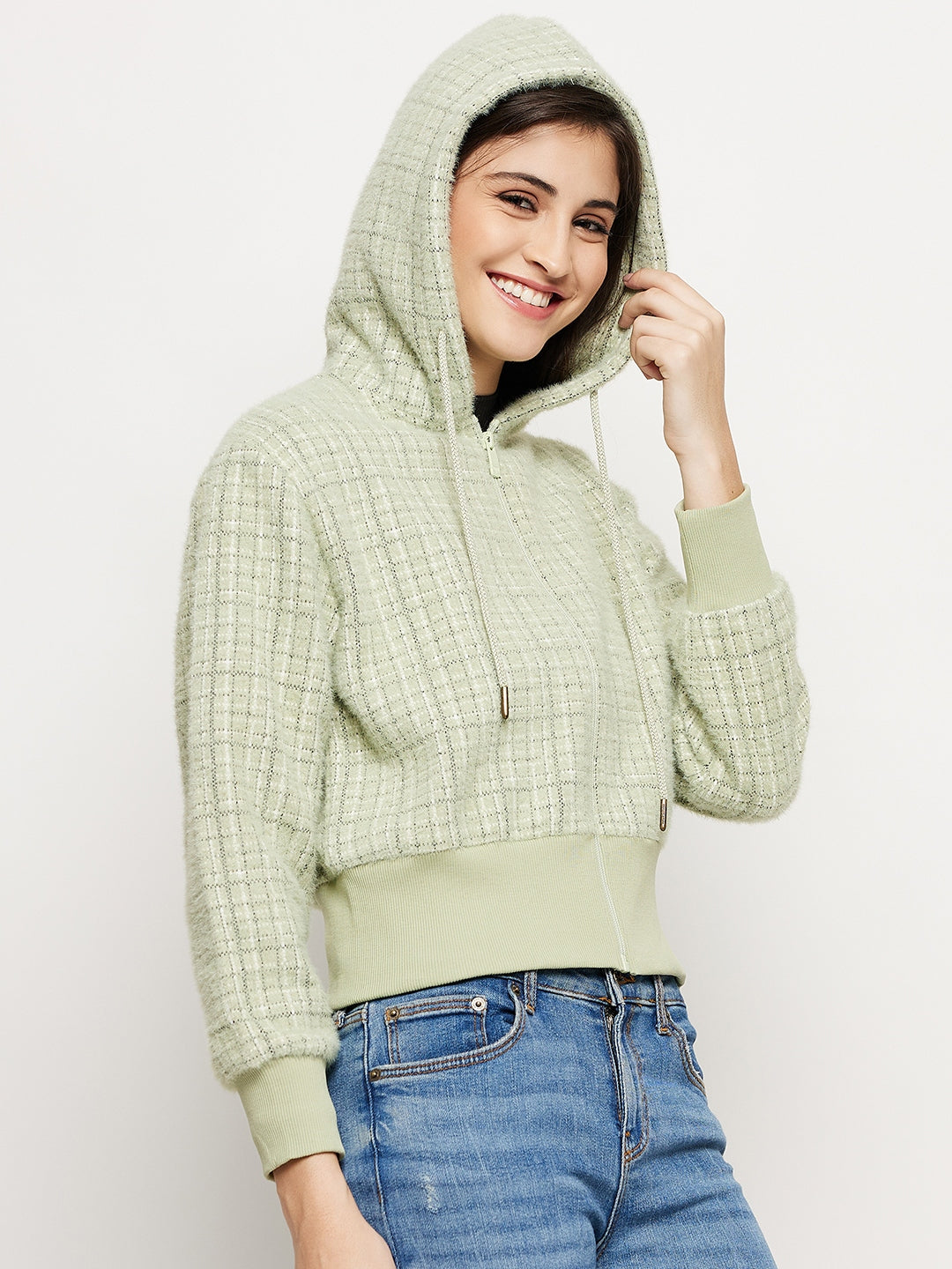 Madame Ladies Western Sweat Shirt M3W22371 357 Grape