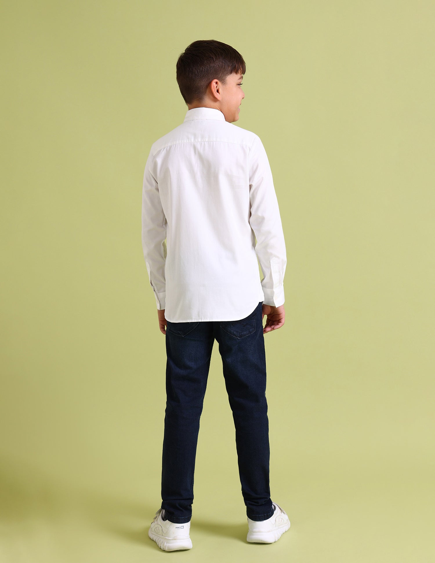 U.S.POLO KIDS BOYS SHIRT F/S UKSHT0654