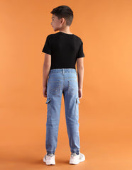 U.S.POLO KIDS BOYS JEANS UKJEN0537