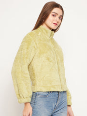 Madame Ladies Western Sweat Shirt M3W22120 388 Apple Green