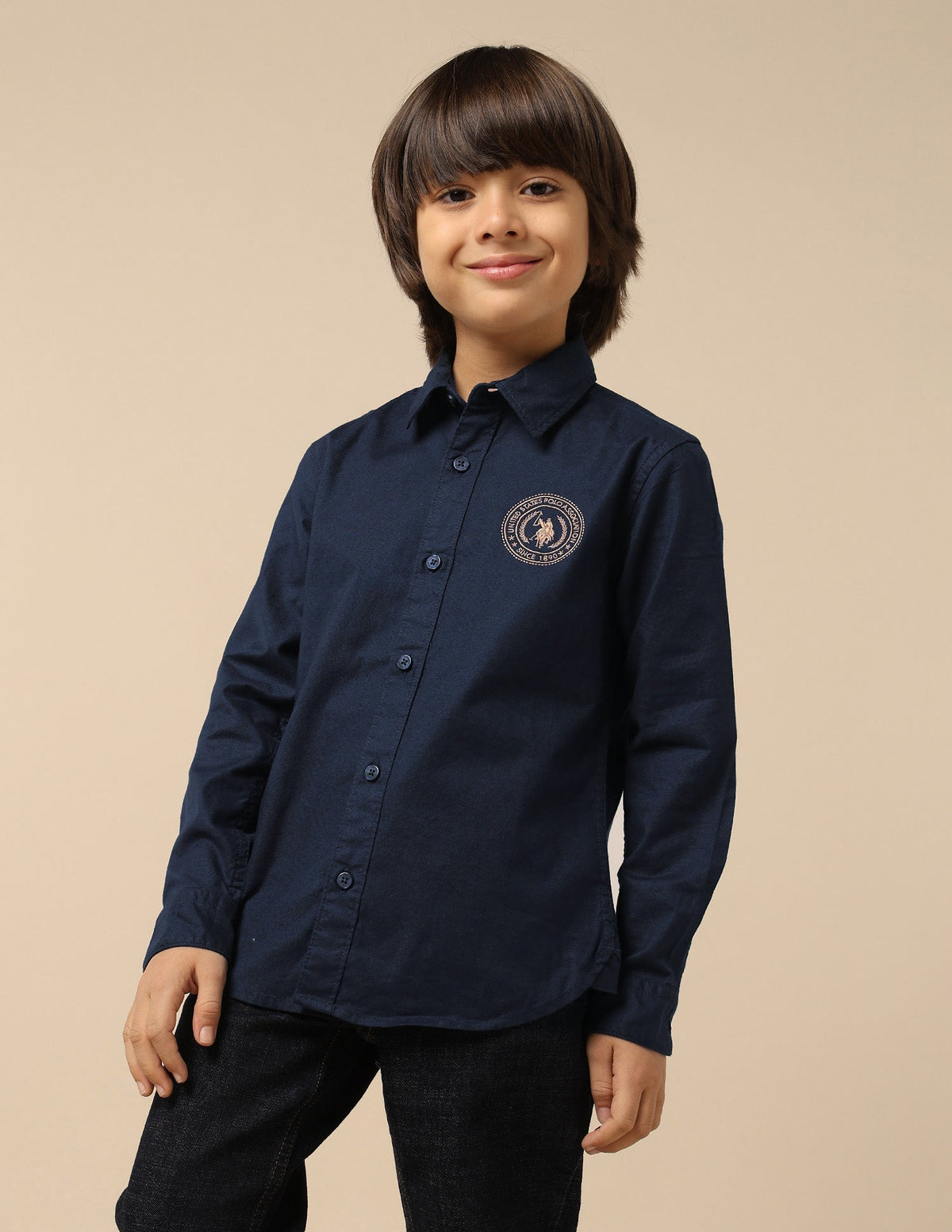 U.S.Polo Kids Boys Shirt F/S Uksht1713