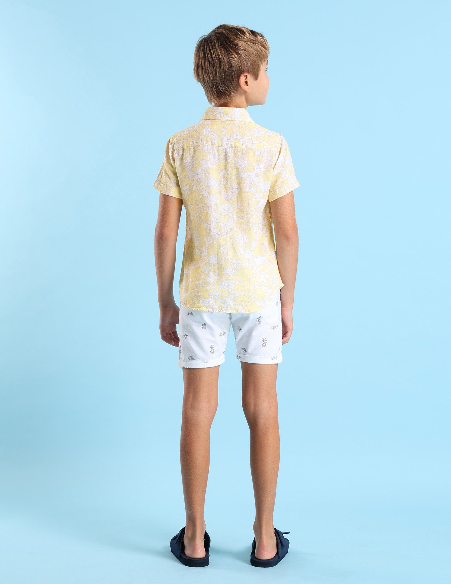 U.S.POLO KIDS BOYS SHIRT H/S UKSHT1334