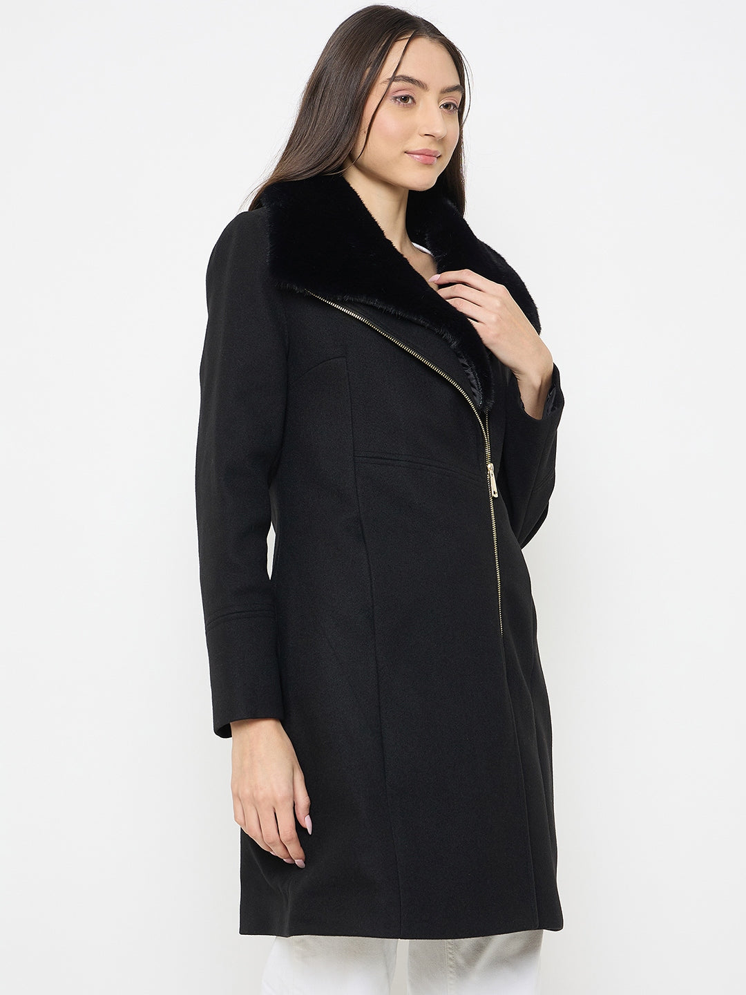Madame Ladies Western Long Coat M5W20138 002 Black
