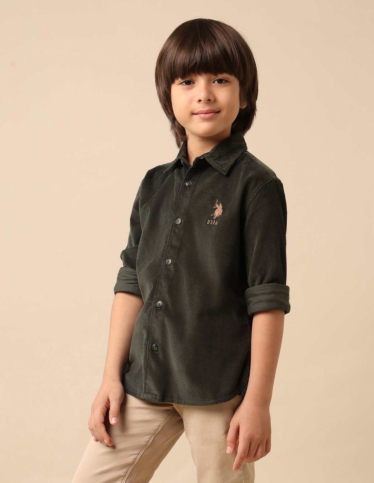 U.S.POLO KIDS BOYS T-SHIRT F/S UKSHT1643 - Goyalsons ShopMax
