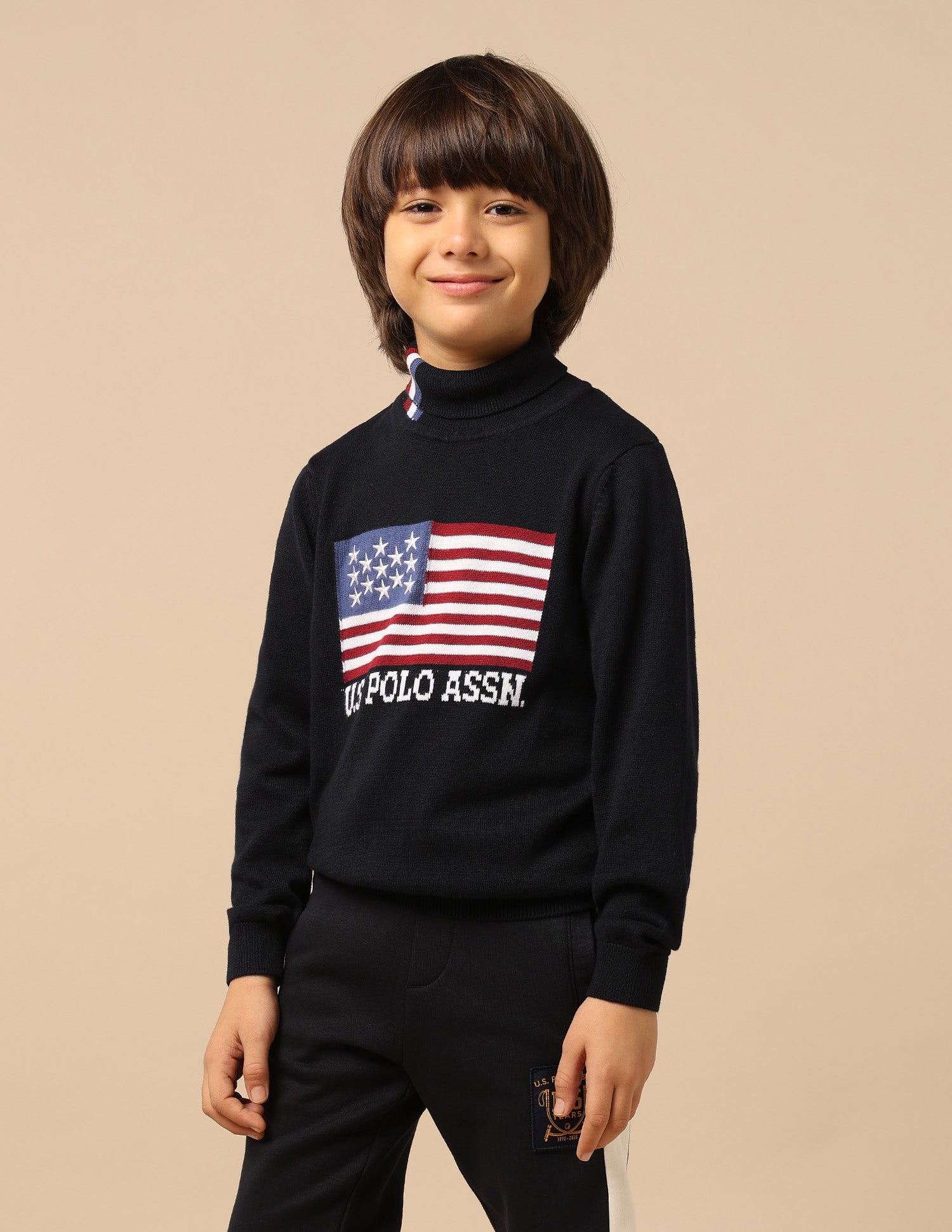 U.S.POLO KIDS BOYS PULLOVER UKSWE0172