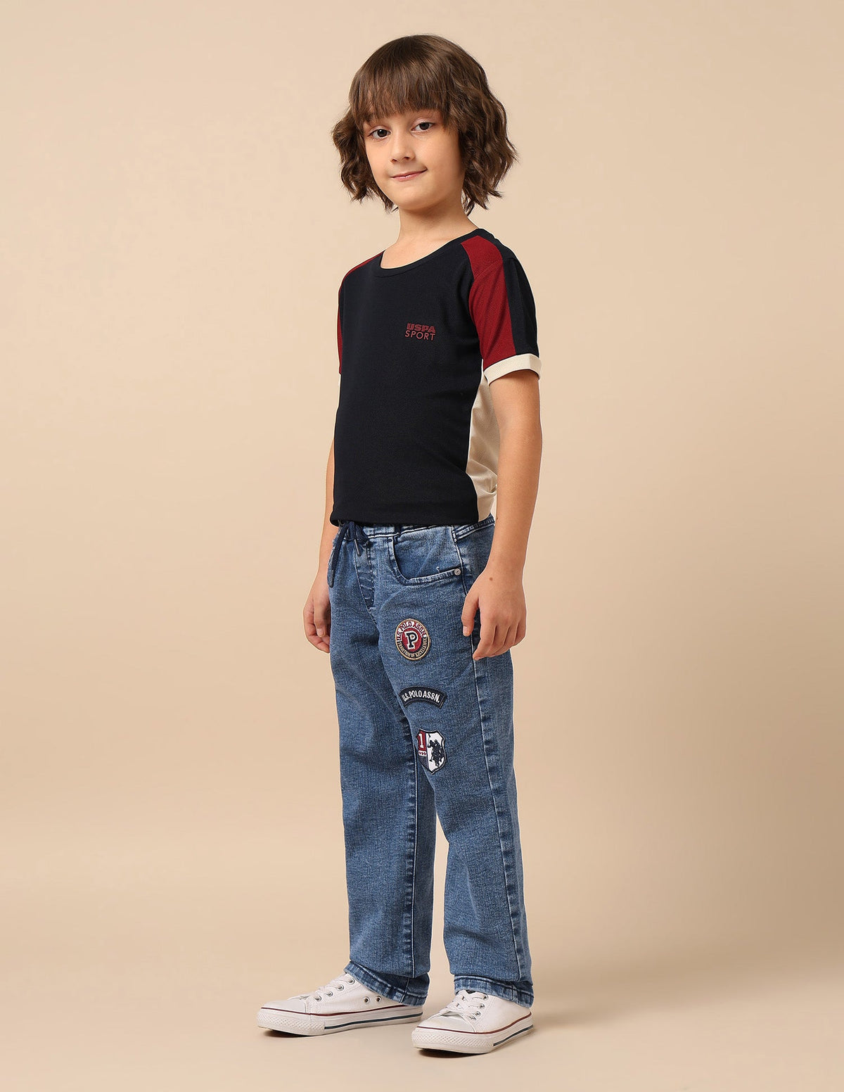 U.S.POLO KIDS BOYS JEANS UKJEN781