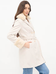 Madame Ladies Western Long Coat M5W20121 001 Beige