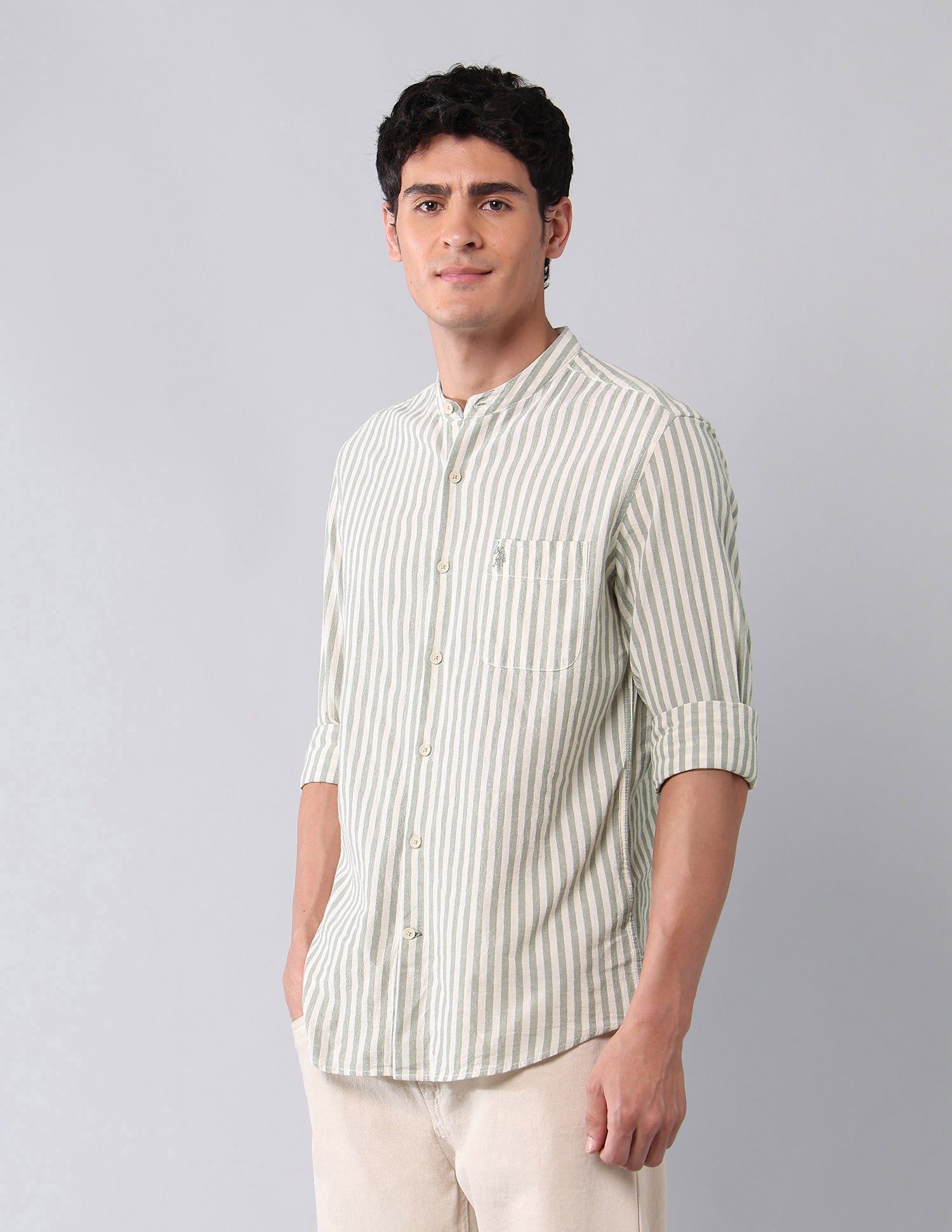 U.S.Polo Mens Casual Shirt H/S Udsht1560 Udsht1560