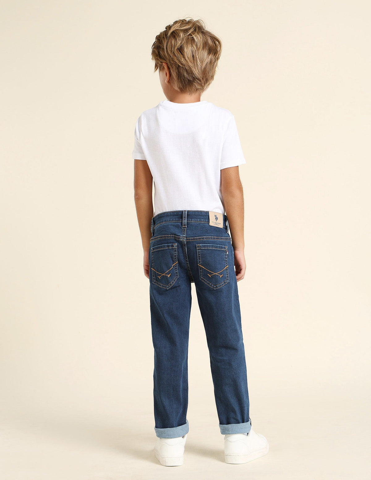 U.S.POLO KIDS BOYS JEANS UKJEN586