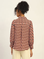 Madame Ladies Western Top H/S M4S18227 035 Rust