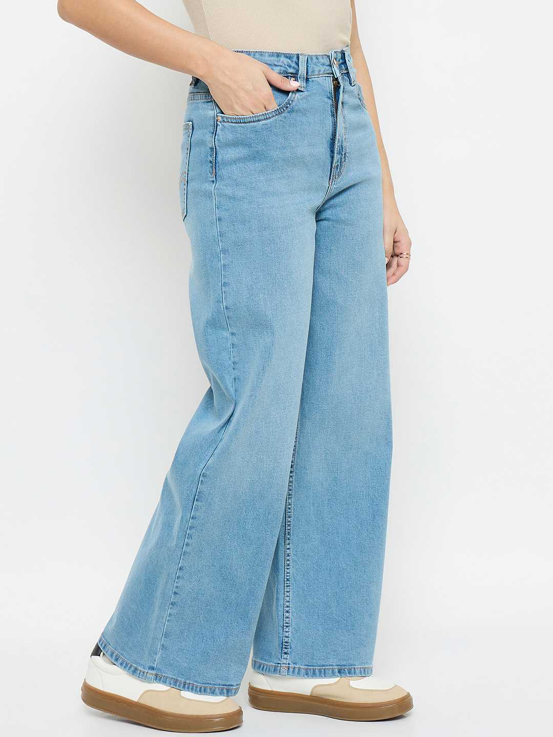 Madame Ladies Western Jeans M5W24322 099 Light Blue