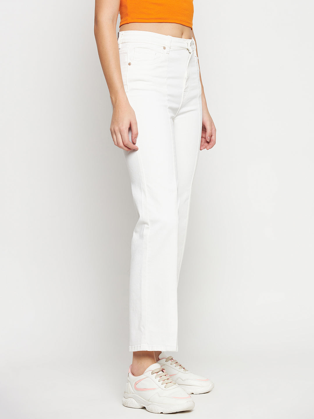 Madame Ladies Western Jeans M3S24158 040 White