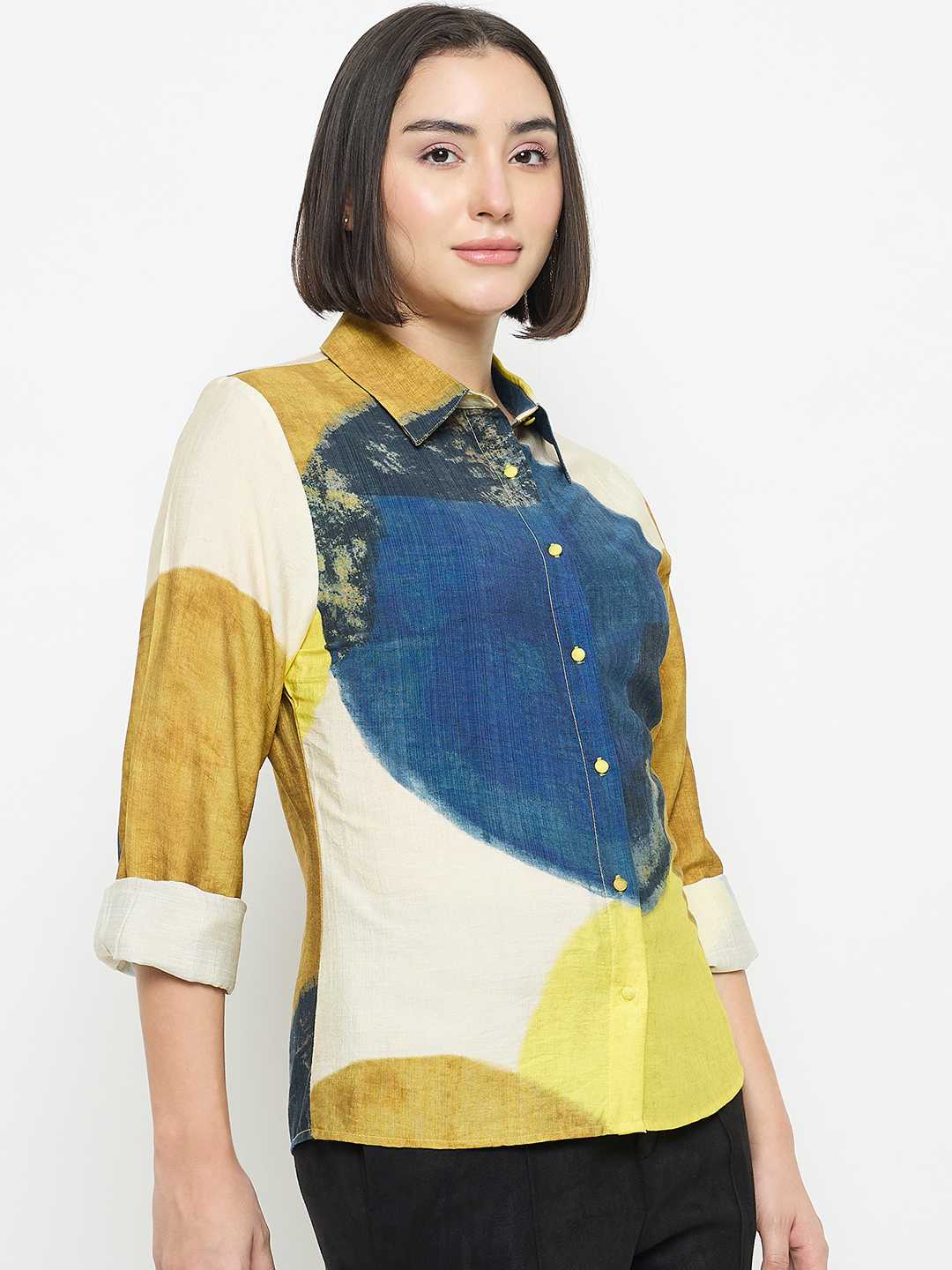 Madame Ladies Western Top F/S M5W18232 001 Beige