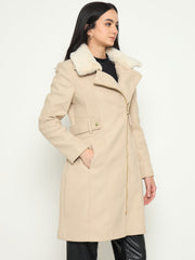 Madame Ladies Western Long Coat M5W20158 1 Off White