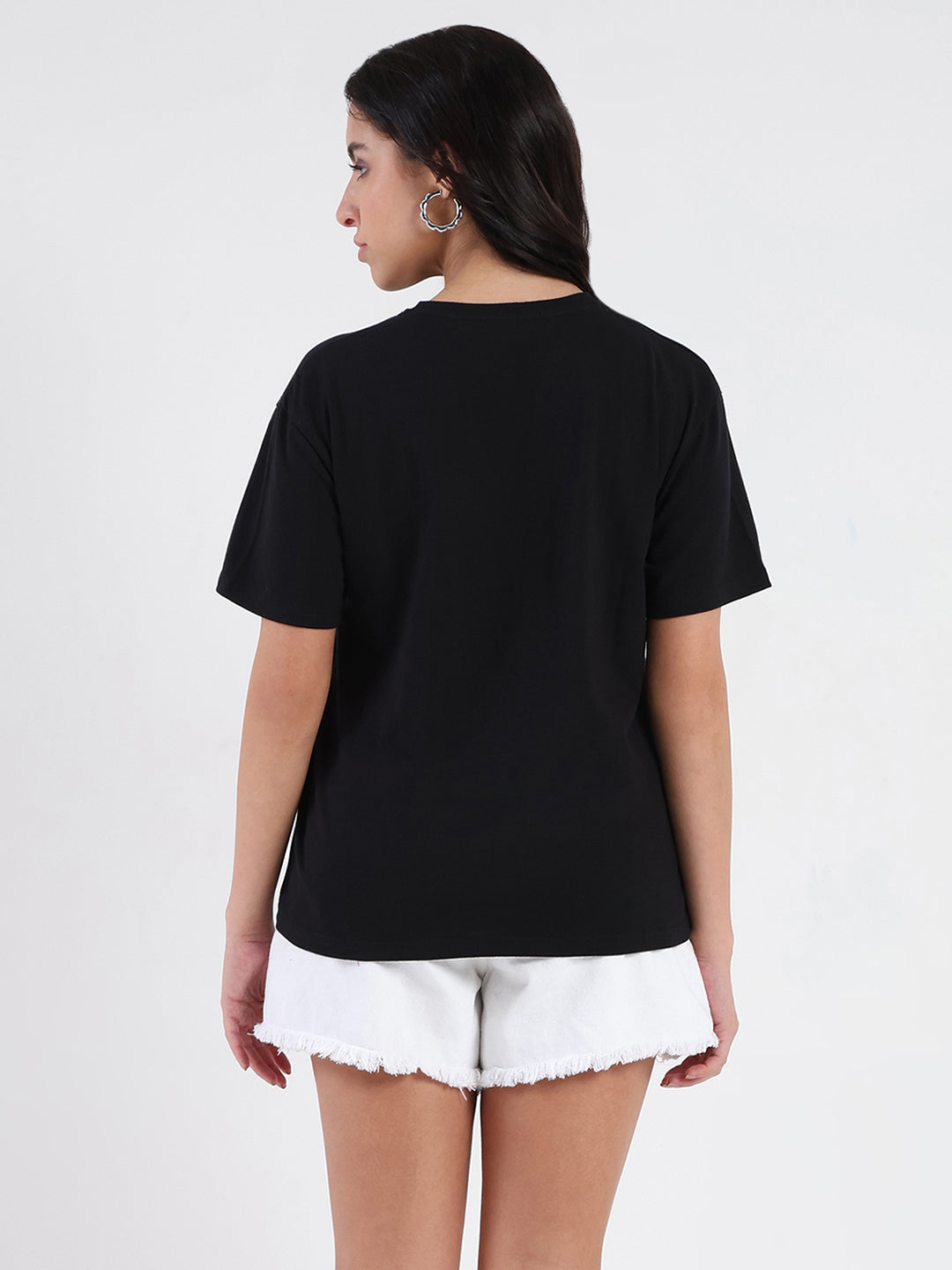 Madame Ladies Western Top H/S M5S11451 002 Black