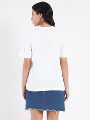 Madame Ladies Western Top H/S M5S11453 040 White