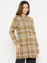 Madame Ladies Western Cardigan M5W70507 053 Khaki