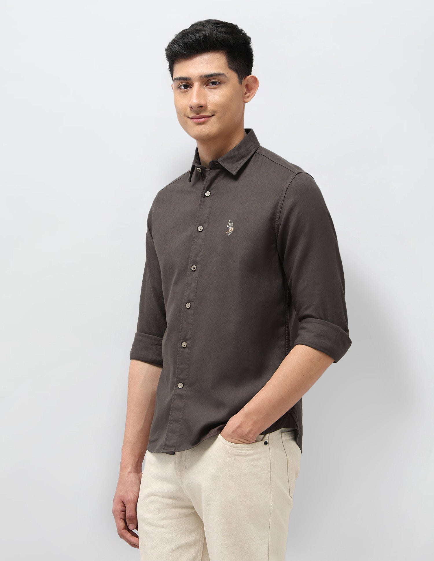 U.S.Polo Mens Casual Shirt F/S Udsht1831 Udsht1831