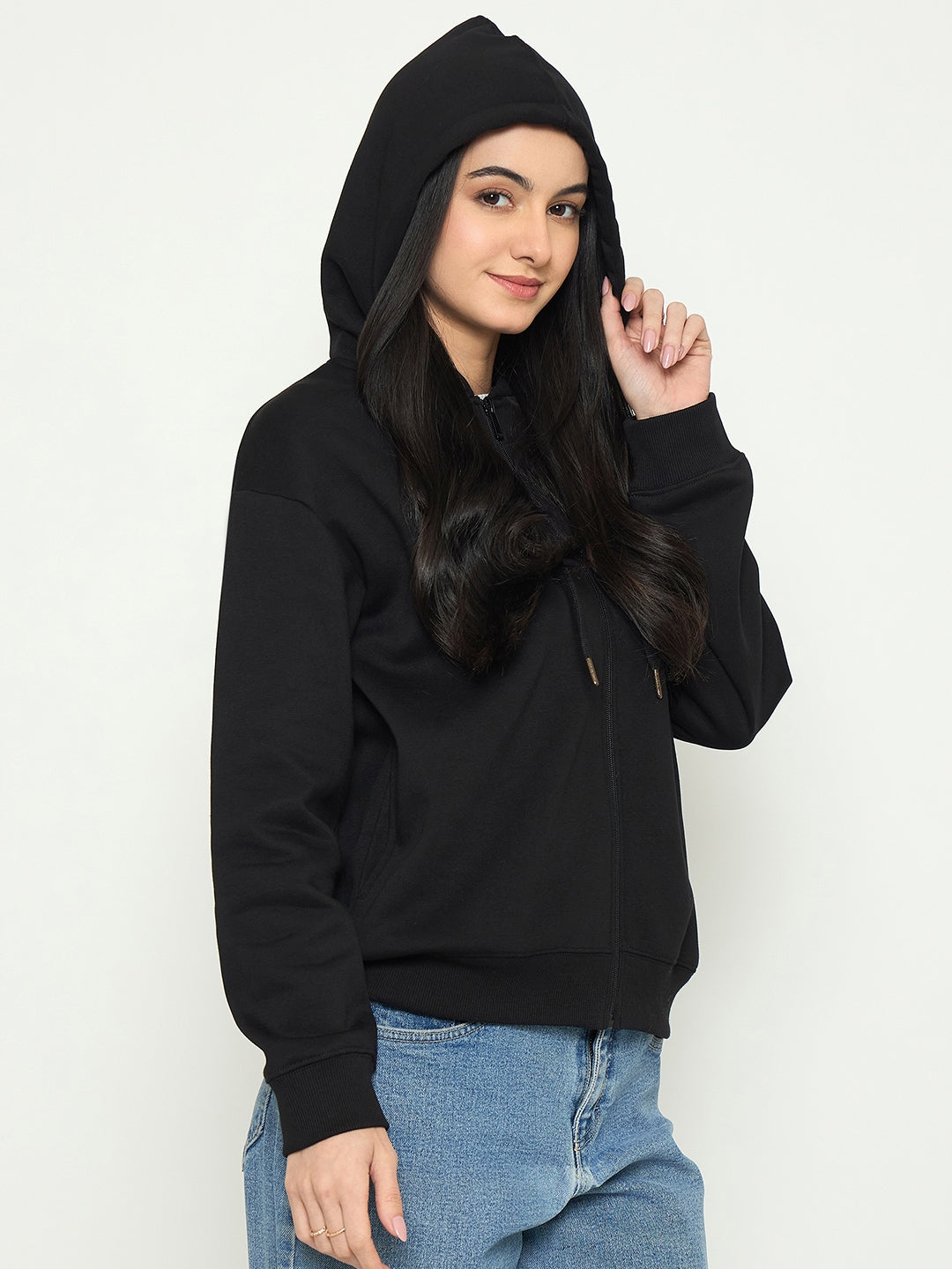 Madame Ladies Western Sweat Shirt M5W22345 002 Black