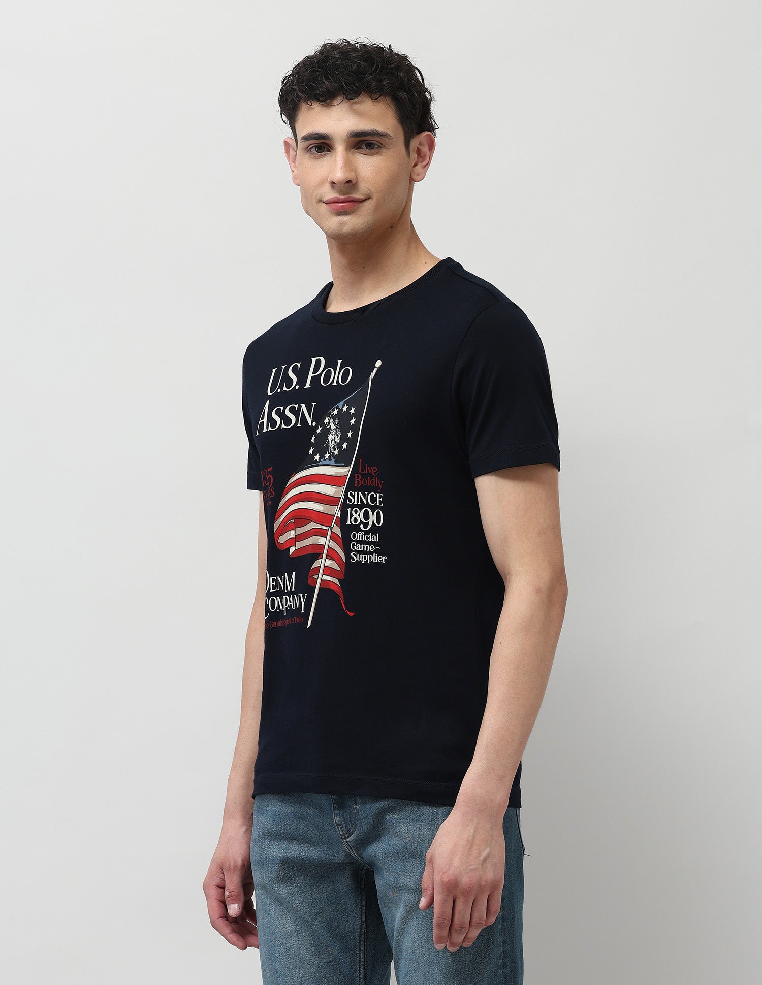 U.S.Polo Mens T-Shirt H/S Udtsh3745 Udtsh3745