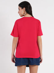 Madame Ladies Western Top H/S M5S11201 033 Red