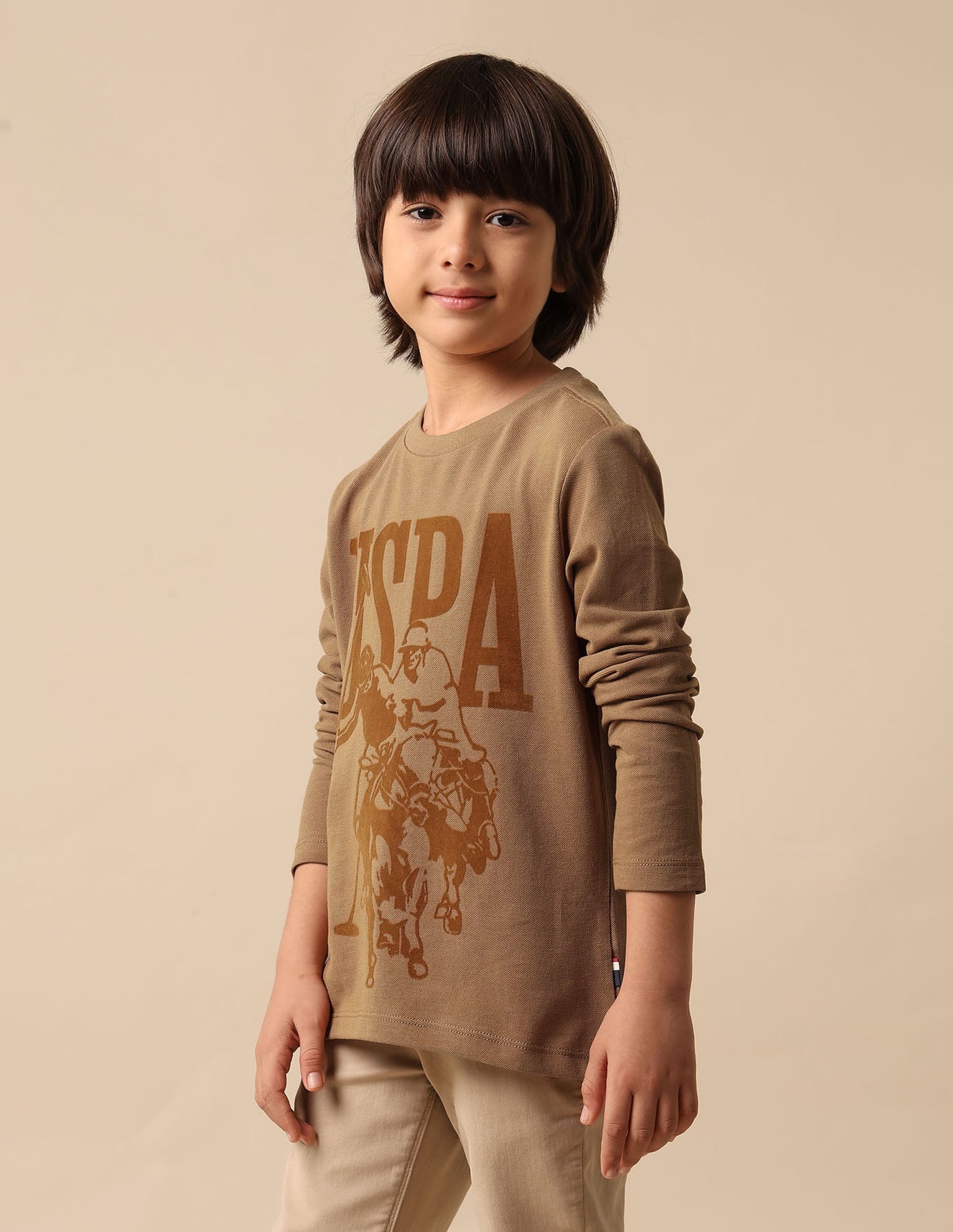 U.S.Polo Kids Boys T-Shirt F/S Uktsh2057