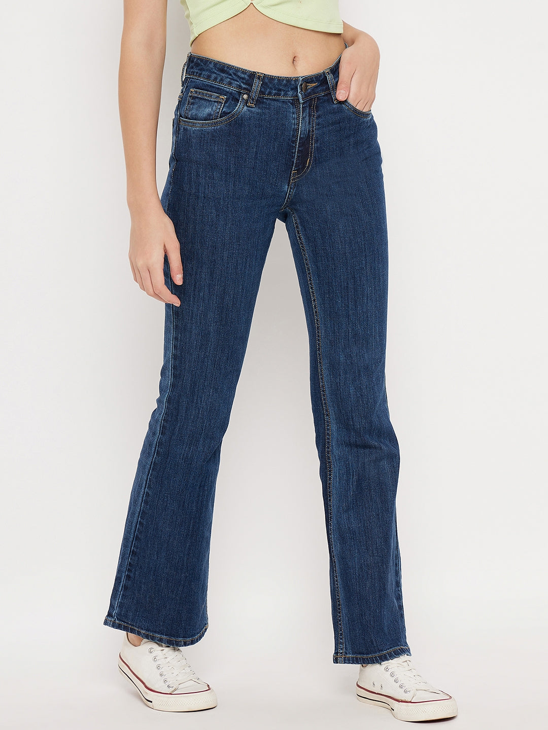 Madame Ladies Western Jeans M3S24276 386 Dark Blue