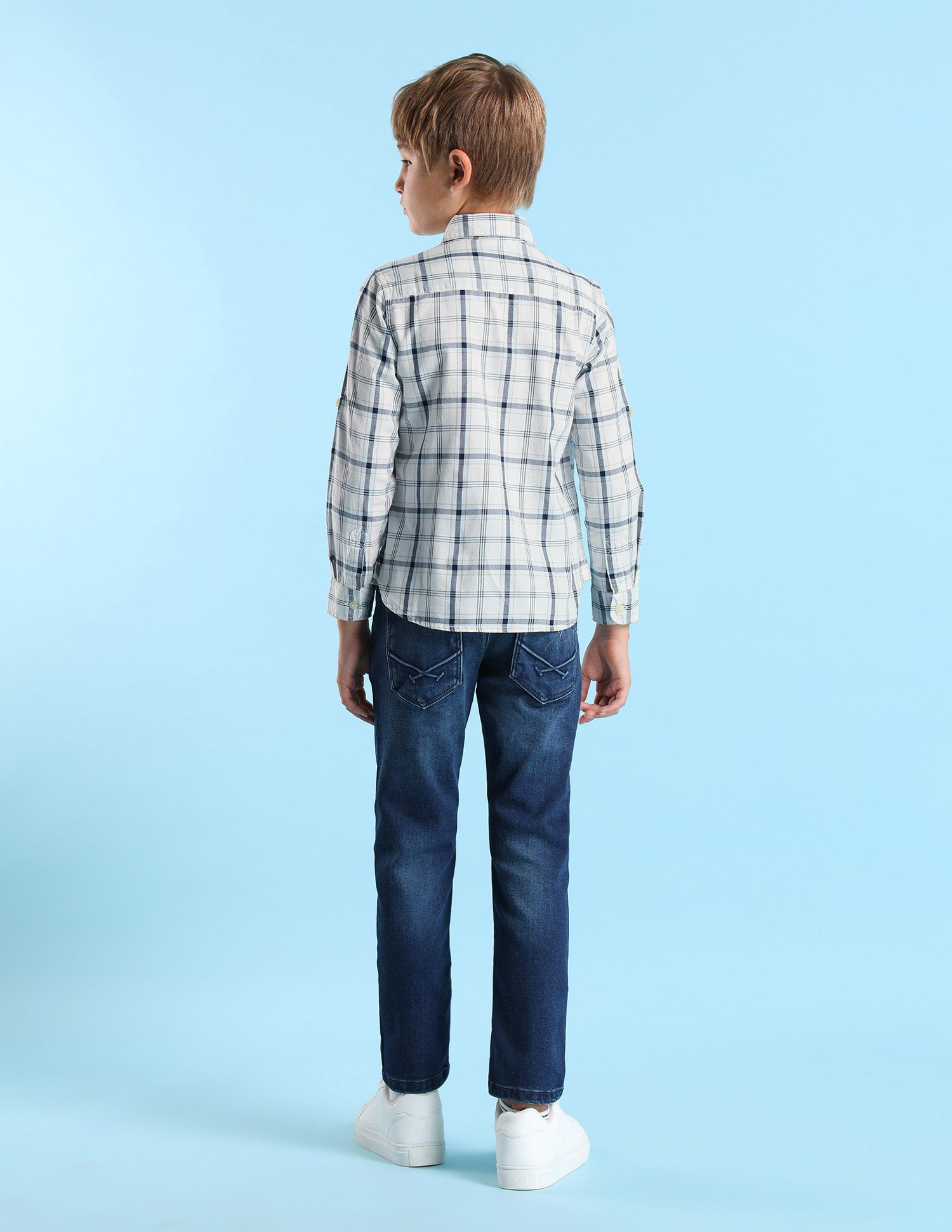 U.S.POLO KIDS BOYS SHIRT H/S UKSHT1477