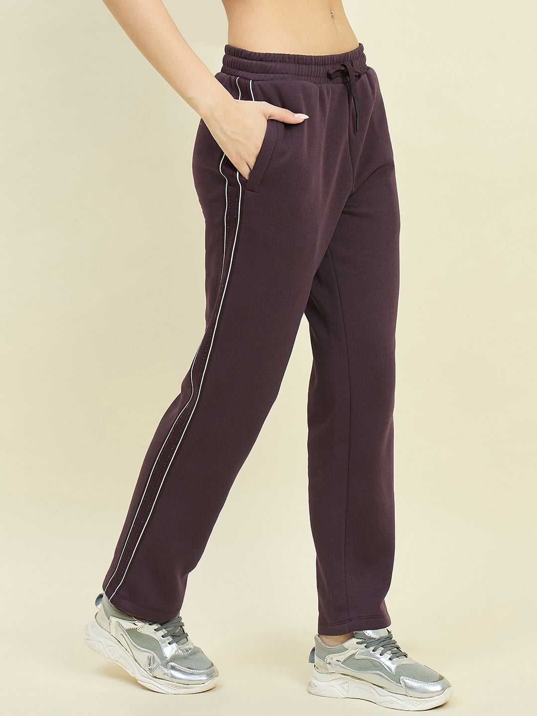 Madame Ladies Western Woolen Pajama S5W29118 032 Purple