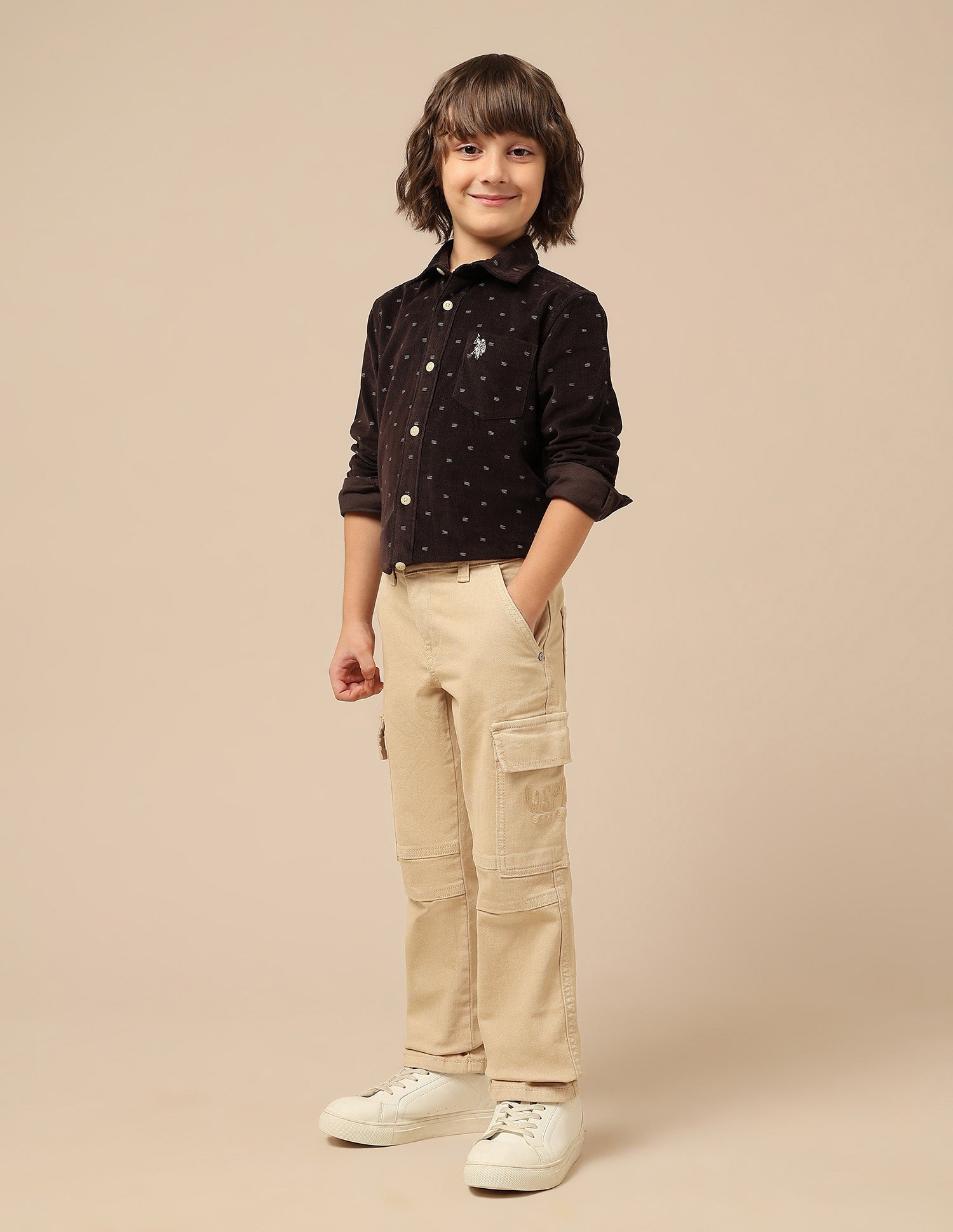 U.S.POLO KIDS BOYS JEANS UKJEN753