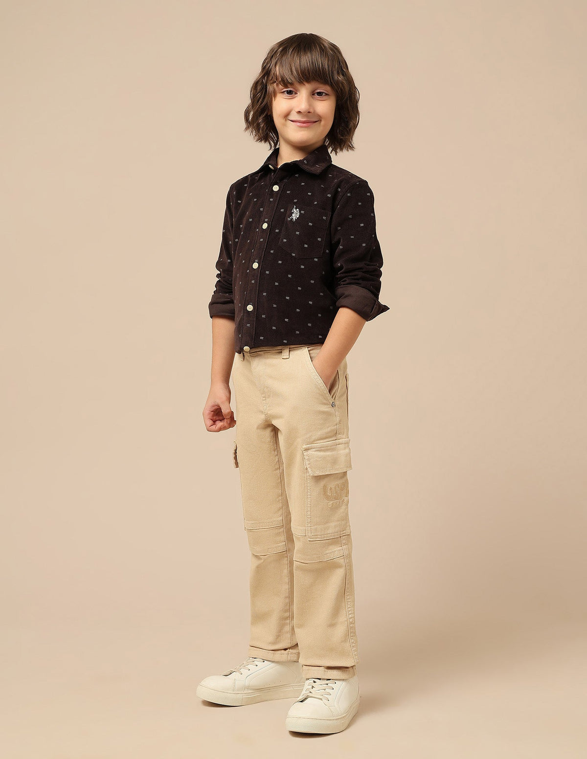 U.S.POLO KIDS BOYS JEANS UKJEN753