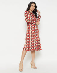 Madame Ladies Western Woolen Dress M3W13003 325 Rosewood